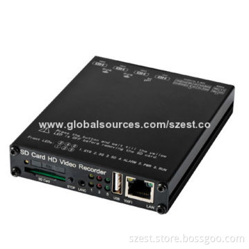 4CH Vehicle MDVR 3G Wi-Fi GPS G-Sensor, 128GB, 1,080P, Factory PriceNew